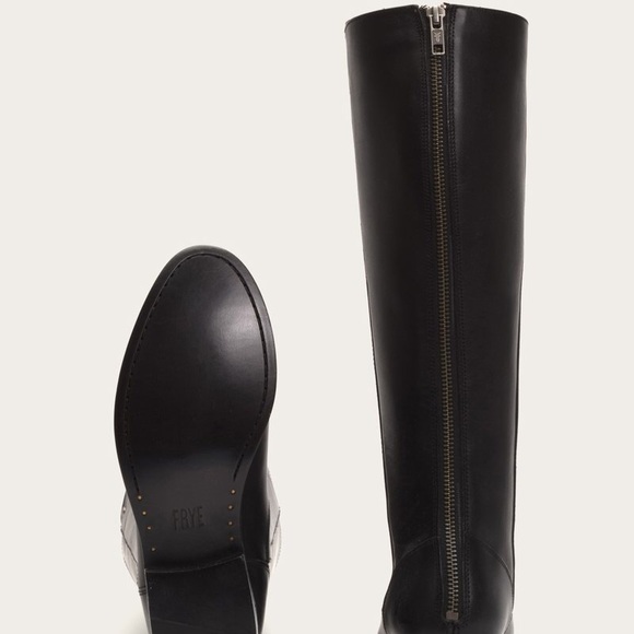 NWT Melissa Stud Back Zip Knee high boots - Picture 2 of 8